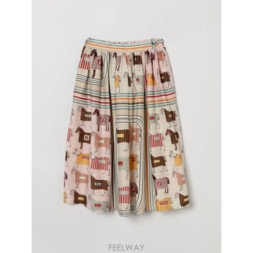 [A6] 펜디 JFE199AVVY 키즈 스커트 JFE199AVVY-F0B8F