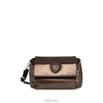 | Other Brand | 26 FW Blauer logo patch padded shoulder bag F6JENNA02PAD TP426 FW Blauer logo patch padded shoulder bag F6JENNA02P