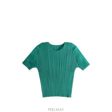 26 FW Issey Miyake 먼슬리 컬러 줄라이 플리츠 탑 PP68JK112 TP458761643