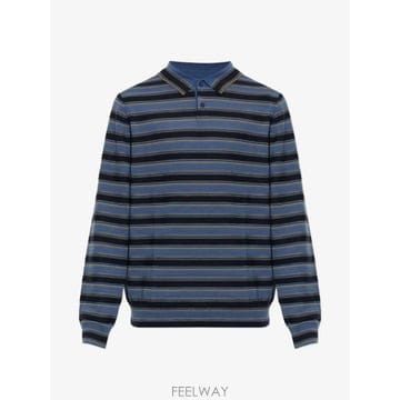 26 FW 폴스미스 스트라이프 울 폴로 셔츠 M2RA029W22762 TP458650008