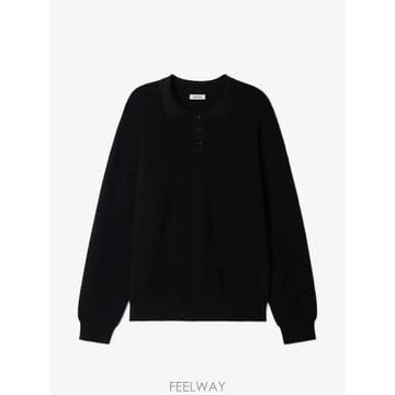 26 FW 산드로 골지 알파카 폴로 셔츠 SHPTR00809 TP458649850