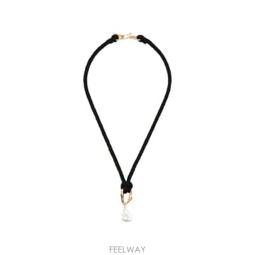 26 FW Forte Forte 펄 펜던트 코드 네크리스 15169MYJEWEL TP457440666