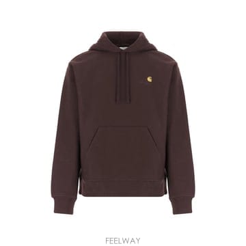 Carhartt 26 FW Į��Ʈ American Script logo embroidered hoodie I02827982626 FW Į��Ʈ American Script logo embroidered hoodie I