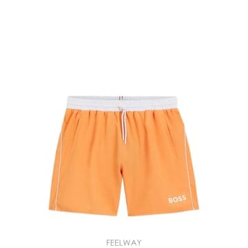 26 FW 보스 드로스트링 사이드 스트라이프 스윔 쇼츠 50514429 TP454557335