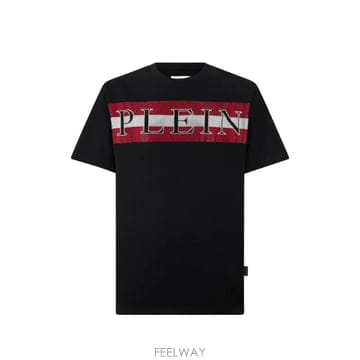 Philipp Plein 26 FW �ʸ��÷��� �ΰ� ����Ʈ ��� Ƽ���� FAFCMTK9137PJY002N TP45748480226 FW �ʸ��÷��� �ΰ� ����Ʈ ��� Ƽ���� FAFCMTK9137PJ