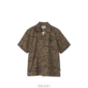 26 FW 칼하트 트래본 레오파드 프린트 셔츠 I036794 TP458757315