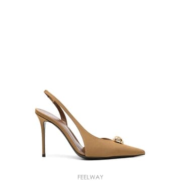 Giuseppe Zanotti 26 FW �꼼���ڳ�Ƽ crystal embellished asymetric slingback pumps I26 FW �꼼���ڳ�Ƽ crystal embellished asymetric sling
