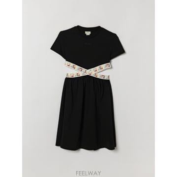 [A6] 펜디 JFB871AVWL 키즈 원피스 JFB871AVWL-F0GME