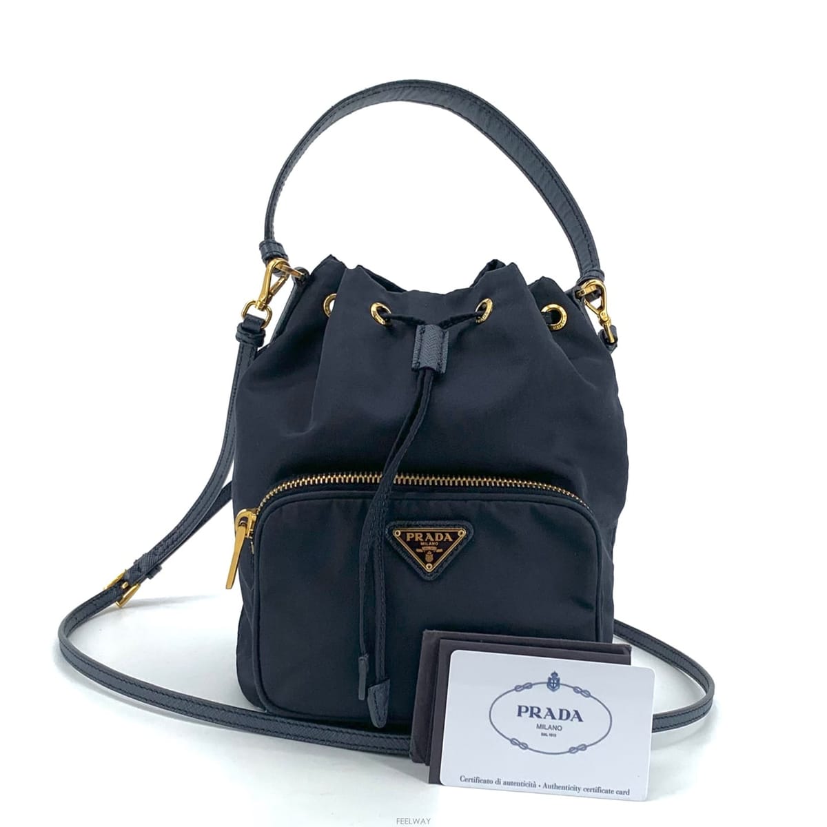 PRADA *��ȭ����* ����� �����Ϸ� ���ڳ� ��Ŷ�� ���̺� 1BH038*��ȭ����* ����� �����Ϸ� ���ڳ� ��Ŷ�� ���̺� 1BH038