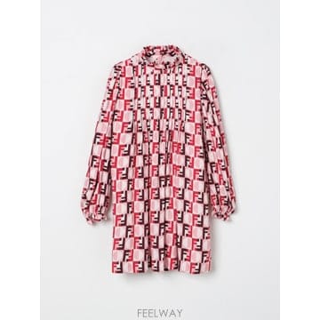 [A6] 펜디 JFB809AYMM 키즈 원피스 JFB809AYMM-F1TKH
