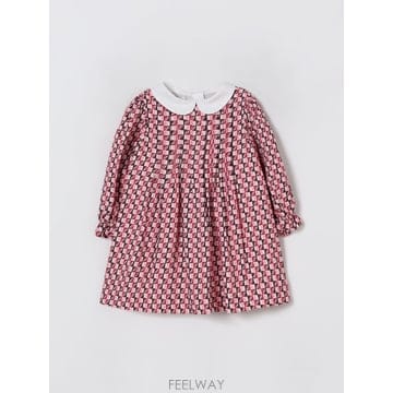 [A6] 펜디 BFB573AYMG 키즈 원피스 BFB573AYMG-F1TKH