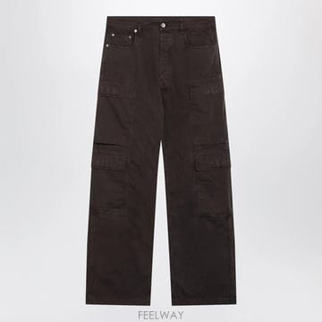26 F/W 릭오웬스 다크쉐도우 더블 카고 다크 더스트 진 인 코튼  B0052363318