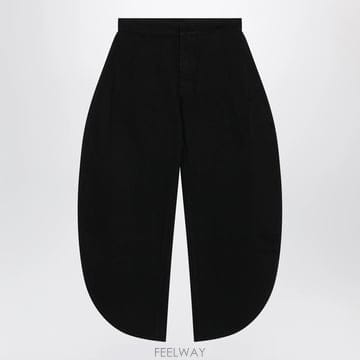 26 F/W 알라이아 블랙 코튼 벌룬 트라우저 AA9P0253D003 B0052363320