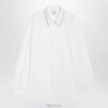 26 F/W 버버리 화이트 코튼 포플린 셔츠 8133070136633 B0052363327