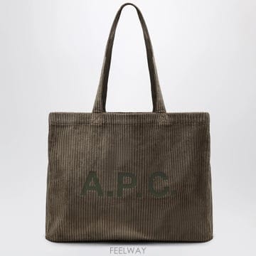 26 F/W A.P.C 아페쎄 토프 루 라지 토트백 백 인 코듀로이  B0052363363