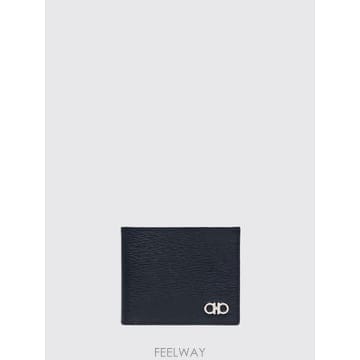 [A6] 페라가모 66A063 남성 반지갑 66A063-744850-OCENAO/NERO