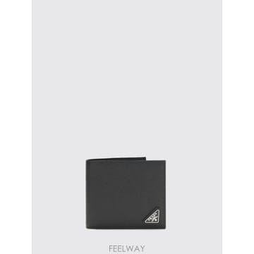 [A6] 프라다 2MO738QHH 남성 반지갑 2MO738QHH-F0002