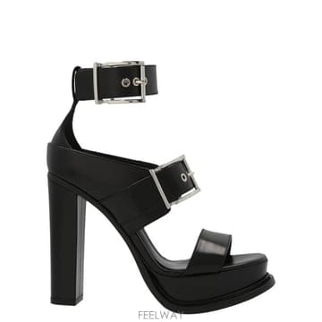 Alexander Mcqueen 23SS �˷���� ����   ���� ��Ŭ ��Ʈ�� ���� �� 734984WHSWD1081 Black BPG23SS �˷���� ����   ���� ��Ŭ ��Ʈ�� ���� �� 734984WH