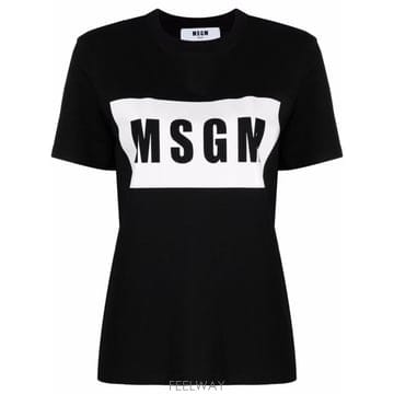 MSGM 24FW ����������   ���� �ڽ� �ΰ� ���� Ƽ���� 2000MDM520200002 99C BPG24FW ����������   ���� �ڽ� �ΰ� ���� Ƽ���� 2000MDM52
