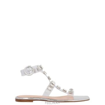Gianvito Rossi 23SS ���Ⱥ���ν�   ���� ũ����Ż ũ���� ���� G3224305CUOGMETRASPSILVER Silve23SS ���Ⱥ���ν�   ���� ũ����Ż ũ���� ���� G3224305