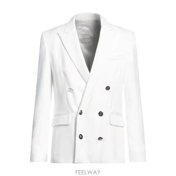 Balmain �߸�   ���� ���� �극��Ʈ ���ڽ� �������� ���� XH0SI001VC20 0FA White BPG�߸�   ���� ���� �극��Ʈ ���ڽ� �������� ���� XH0SI