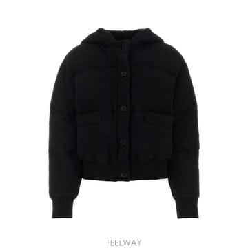 프라다   여성 울 블렌드 자켓 자켓 292140S23210PH F0002 Black BPG