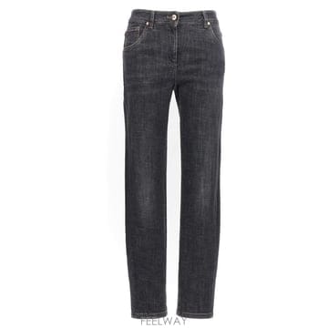 Brunello Cucinelli 24FW ���ڷ� ��ġ�ڸ�   ���� ���̿��̽�Ʈ ��Ű�� �� MP065P5679C8341 Black BPG24FW ���ڷ� ��ġ�ڸ�   ���� ���̿��̽�Ʈ ��Ű�� �� M