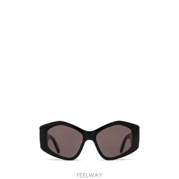 24SS 발렌시아가   남성 지오메트릭 선글라스 00 538184457 BB0302S 001 BLACK BP
