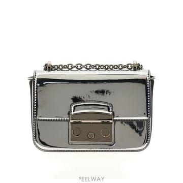 Furla 24SS �Ƕ�   ���� ��Ʈ�������� �̴� ũ�ν��� WB00828BX2052Y3000 Silver BPG24SS �Ƕ�   ���� ��Ʈ�������� �̴� ũ�ν��� WB00828BX2