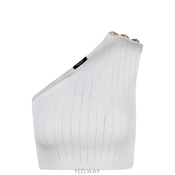 Balmain 23SS �߸�   ���� �� ��� ����� ũ�� �μҸ� Ƽ���� AF0AA265KE18 0FA BLANC BPG23SS �߸�   ���� �� ��� ����� ũ�� �μҸ� Ƽ���� AF0