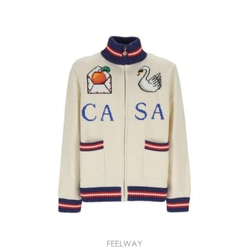 CASABLANCA 22FW ī�����ī  ĳ�־� ���� ���� MF22 KW 251 01 WHITE BPG22FW ī�����ī  ĳ�־� ���� ���� MF22 KW 251 01 WHITE
