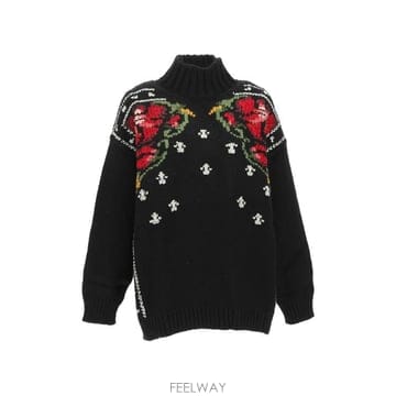 22FW 골든구스  니트   터틀넥 GWP01301 P000850 90100 BLACK BPG