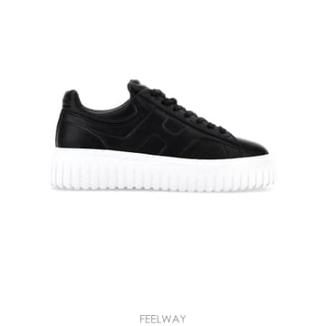 호간 HOGAN HSTRIPES 블랙 스니커즈 HXM6450FC60 B0301891335