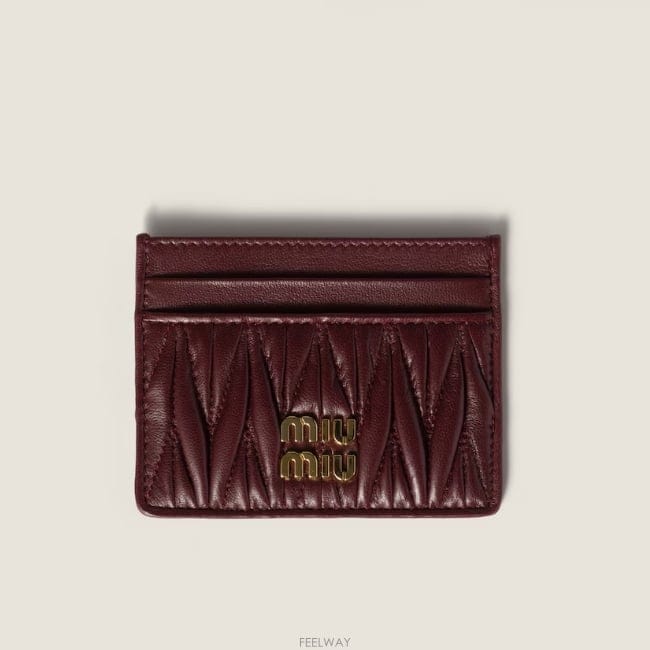 Miu Miu �̿�̿� (�������) ���׶�� ���� ���� ī�� ���� ���ǵ� 5MC076AFPPF0007�̿�̿� (�������) ���׶�� ���� ���� ī�� ���� ����