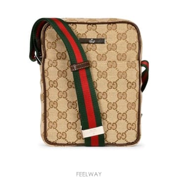 GUCCI 26FW ���� �±� ���� ũ�ν��ٵ�� A0022Z FAGBV9653 VINT SAND DK BRO VRV26FW ���� �±� ���� ũ�ν��ٵ�� A0022Z FAGBV9653 VINT