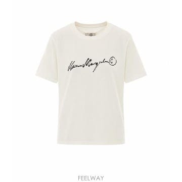 MM6 26FW MM6 �������������� ���� Ƽ���� S52GC0368 M20258101 WHITE26FW MM6 �������������� ���� Ƽ���� S52GC0368 M2025810