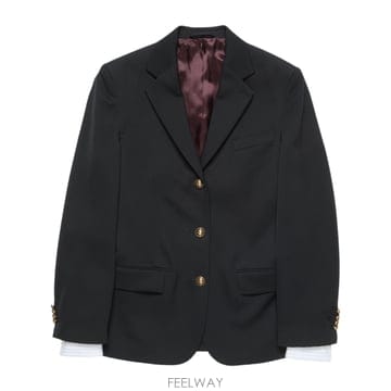 [S] 26FW 아크네 레이어드 울 수트 자켓 블레이저 AH0360SUIT000105885