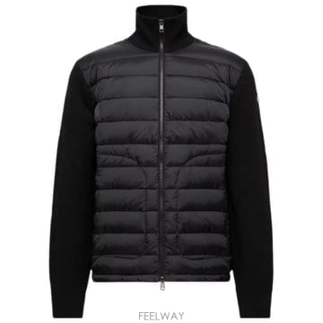 [S] 26FW 몽클레어 패치로고 패딩가디건 자켓 L2091 9B00045 M4281 999