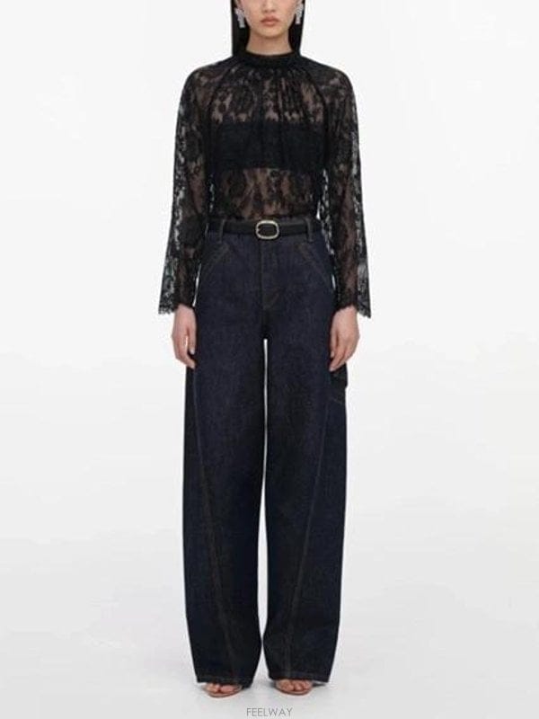 Self Portrait ���� ��Ʈ����Ʈ ���̽� ����콺 PF26032TAB BLACK B0172363710���� ��Ʈ����Ʈ ���̽� ����콺 PF26032TAB BLACK B0172