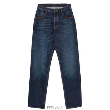 에트로 네이비 블루 코튼 데님 진 MRNB0021AC11MS9090 B0302362687