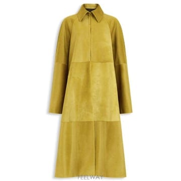 26 F/W 알라이아 A라인 트렌치 포니 헤어 카프스킨 AA9M125 B0742311795