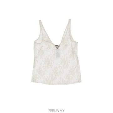 26 F/W 톰포드 플로랄 라메 레이스 레이스 탱크 탑 TS2180F B0742333482