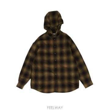26 F/W 발렌시아가 패딩 후드 셔츠 A009KATVT04/2863 B0742335319