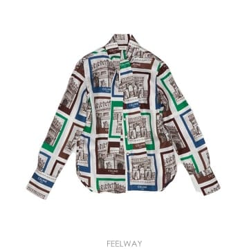 26 F/W 셀린느 LAVALLIERE 스몰 셔츠 RC0PU4T19/ B0742335325