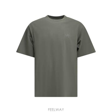 26FW 아크테릭스 탑 X000010702KRAGG CTN EMB SSVOID Grey