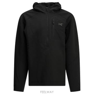 26FW 아크테릭스 긴팔 티셔츠 X000008443KONSEAL PO HDYBLACK