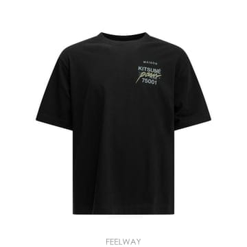 26FW 메종키츠네 탑 MQMJT02KJ0119P199 Black