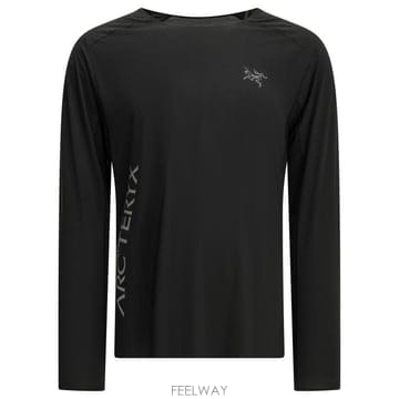 26FW 아크테릭스 탑 X000010730NORVAN DW LOGO LSBLACK