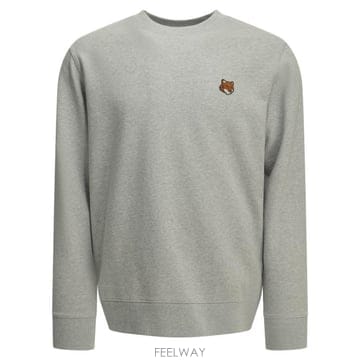 26FW 메종키츠네 폭스 헤드 레귤러 폴로 티셔츠 PM00303KM0340H120 Grey