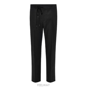 메종 마르지엘라 블랙 버진 울 트라우저 S50KA0729S47782 B0302364141